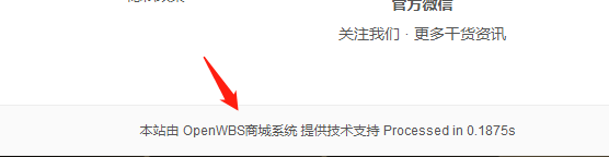 怎么刪除網(wǎng)頁底部的OpenWBS技術(shù)支持信息？